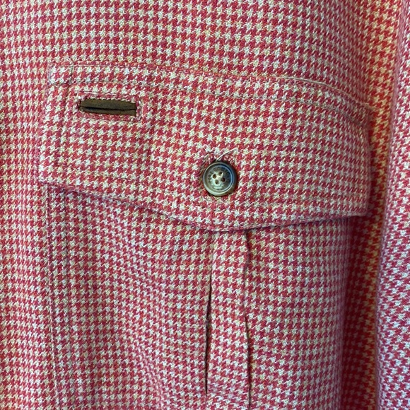 Mens Orvis plaid  long sleeve shirt size Large - Picture 4 of 8